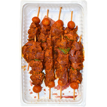 Texan-style French beef skewers x8 ±1.3kg