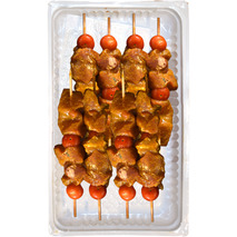 French curry chicken fillet skewers x8 ±1.3kg