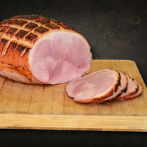 Superior cooked ham with rind for rotisserie LPF ±4.4kg