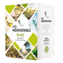 Vin de Pays du Vaucluse Les Méridiennes blanc BIB 5L