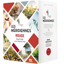 Vin de Pays du Vaucluse Les Méridiennes rouge BIB 10L