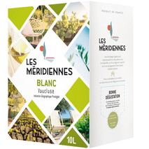 Vin de Pays du Vaucluse Les Méridiennes blanc BIB 10L