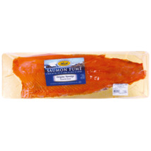 Skinless machine-sliced Norwegian smoked salmon 0.9/1.2kg