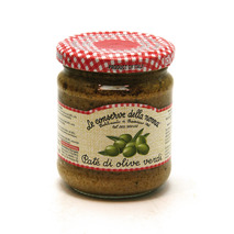 Green olive paste jar 190g