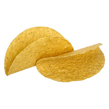 Taco shells | Tortillas de maïs précuites en forme de U diam.13cm x20 x10 sachets 2,4kg