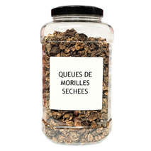 Morilles queues séchées tubo 450g