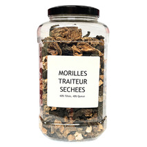 Morille traiteur déshydratée tubo 400g