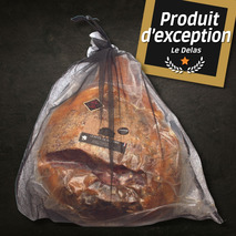 Jambon sec de porc noir de Bigorre AOC 24 mois AC s/ os ±6,5kg