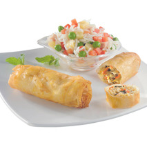Nems au porc barquette 8x65g + 2 sauces