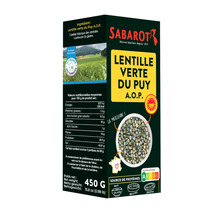 Lentilles vertes du Puy AOP 450g