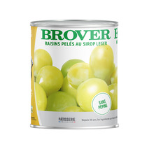 Raisin blanc pelé au sirop léger 4/4