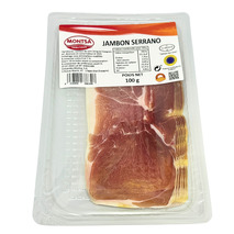 Serrano cured ham TSG slices 100g
