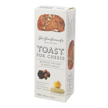 Toast For Cheese® coings, noix de pécan et graines de pavot