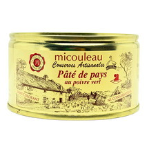 Pâté de pays au poivre vert boîte 200g