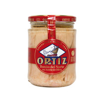 Thon blanc germon à l'huile d'olive bocal 400g