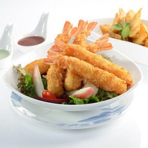 ❆ Breaded Torpedo shrimps 26/30 1kg