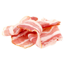 Sliced smoked bacon 01 vacuum packed ±2kg