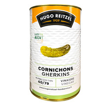 Cornichons mi-fins au vinaigre calibre 60/79 5/1