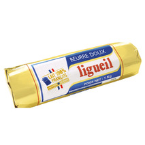 Beurre doux extra fin origine France 1kg