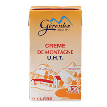 Mountain cream UHT 35% 1L