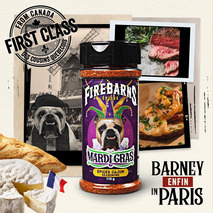 Mardi Gras cajun spices tubo 110g