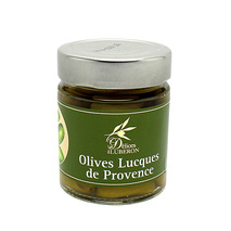 Olives Lucques de Provence origine France bocal 70g