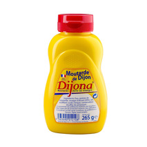 Dijon mustard squeezy bottle 265g