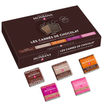Coffret de carrés de chocolat Pures Origines x50 195g