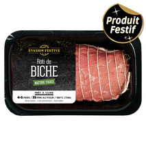 Rôti de biche nature ±700g