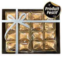 Marrons glacés entiers enveloppe or x16 coffret 320g