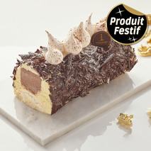 ❆ Bûche glacée Merveilleux 3 chocolats 6-8 parts 500g
