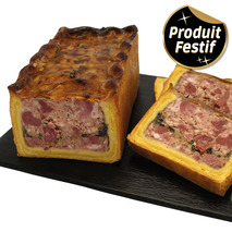 Pâté en croûte 1/2 de sanglier et cèpes ±2,25kg