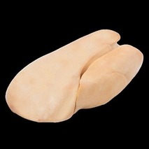 Foie gras de canard cru extra déveiné origine Hongrie/Bulgarie s/ vide ±400-650g