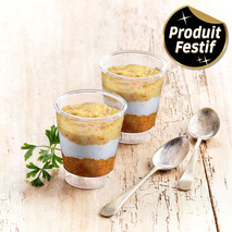 Verrine fromage de chèvre carotte butternut 4x40g