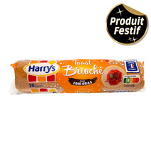 Pain canapé brioché Foie Gras 250g