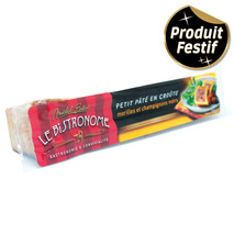 Mini pâté en croûte Le Bistronome morilles champignons porc français 450g