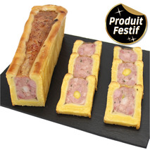 Mini pâté en croûte Le Bistronome jambon pistache porc français 450g