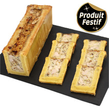 Mini pâté en croûte Le Bistronome poulet moutarde volaille française 450g 