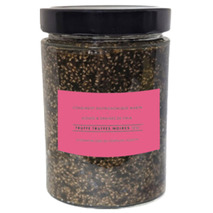 Condiment à base d'algues et graines de chia | Saveur truffe Tuber Melano 3% bocal 500g