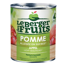 Compote de pommes allégée en sucres 4/4