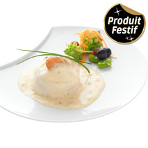 Turban de sole tropicale à la crème de whisky barquette 1,2 kg