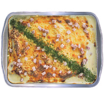 Endive gratin with ham aluminum tray ±3.2kg