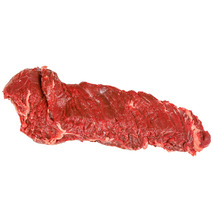 Semi-trimmed beef prime flank steak vacuum packed ±2kg ⚖
