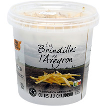 Chips allumettes artisanales françaises La Brindille de l'Aveyron pot 200g