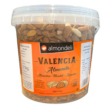 Amandes Valencia grillées salées seau 2,1kg