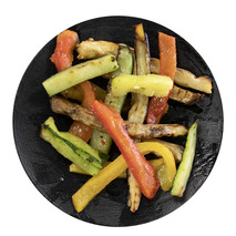 ❆ Mélange de 3 légumes grillés aromatisés  | Aubergine courgette poivron IQF 2,5kg