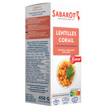 Lentille corail 450g