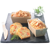 Salmon and vegetables cake 8x100g