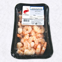 Cooked shelled prawns tub 500g