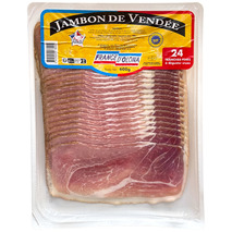 Vendée ham PGI fine slices 24x±25g